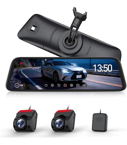 Amazon.co.jp: AUTO-VOX V6 ミラー型ドライブレコーダー 純正交換式
